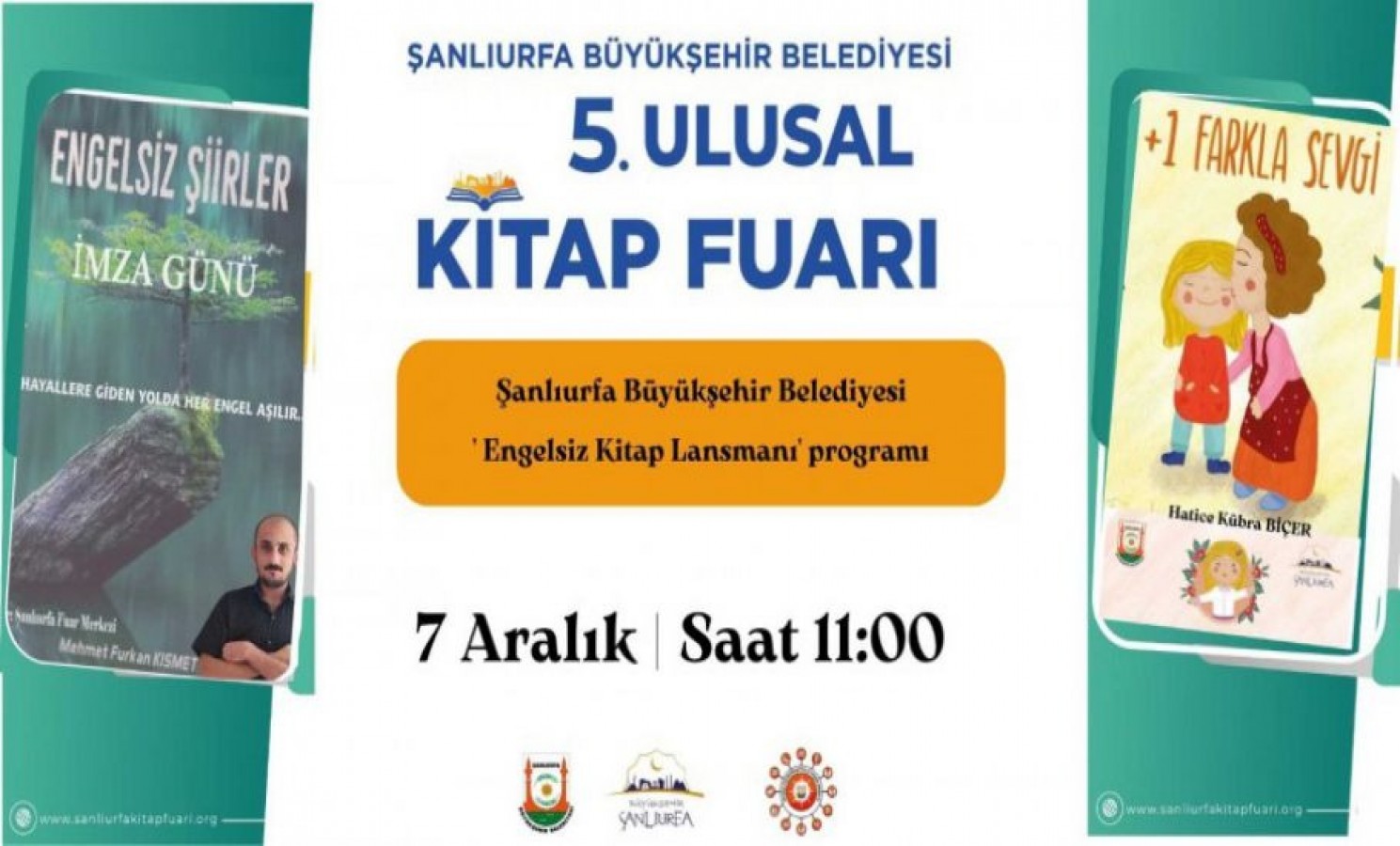 Şanlıurfa Büyükşehir Belediyesinden ‘’Engelsiz Kitap’’ Lansmanı Düzenlenecek