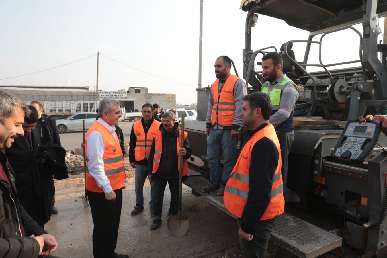 Başkan Beyazgül Devam Eden Yol Genişletme Çalışmalarını İnceledi;