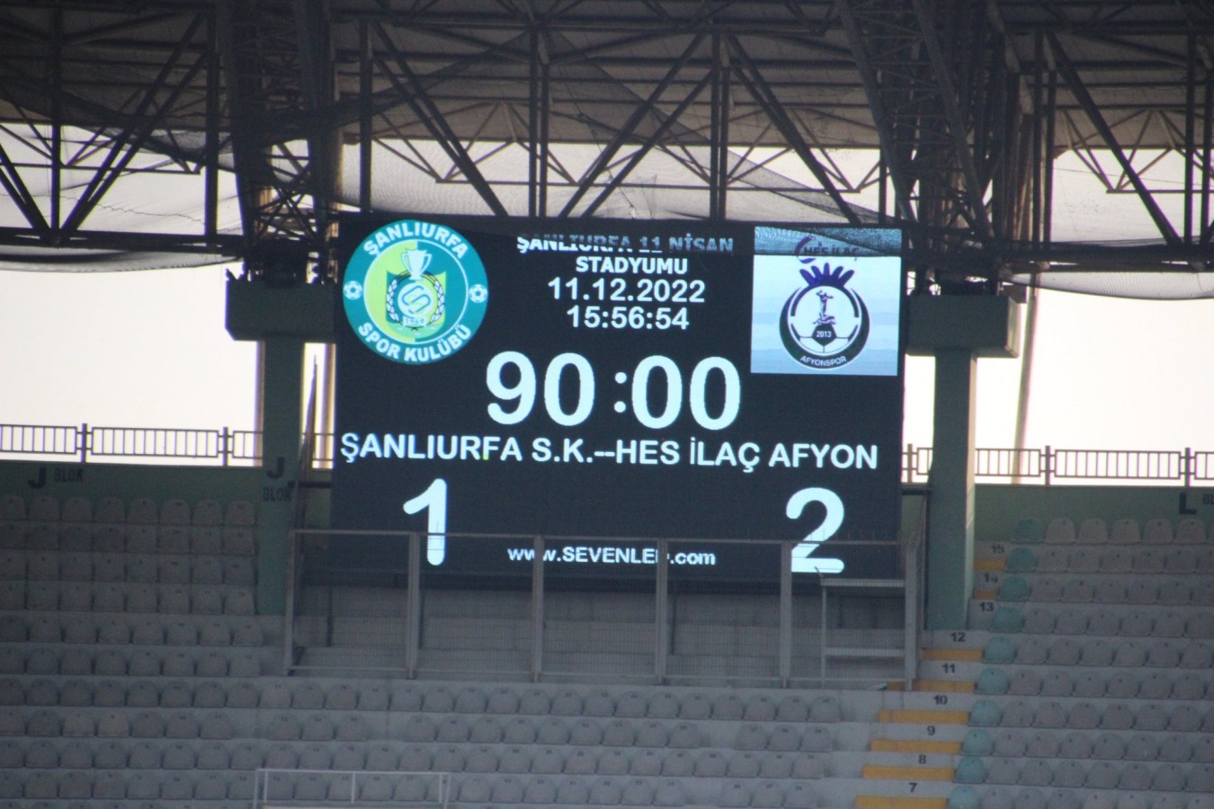 Şanlıurfaspor Evinde Yara Aldı