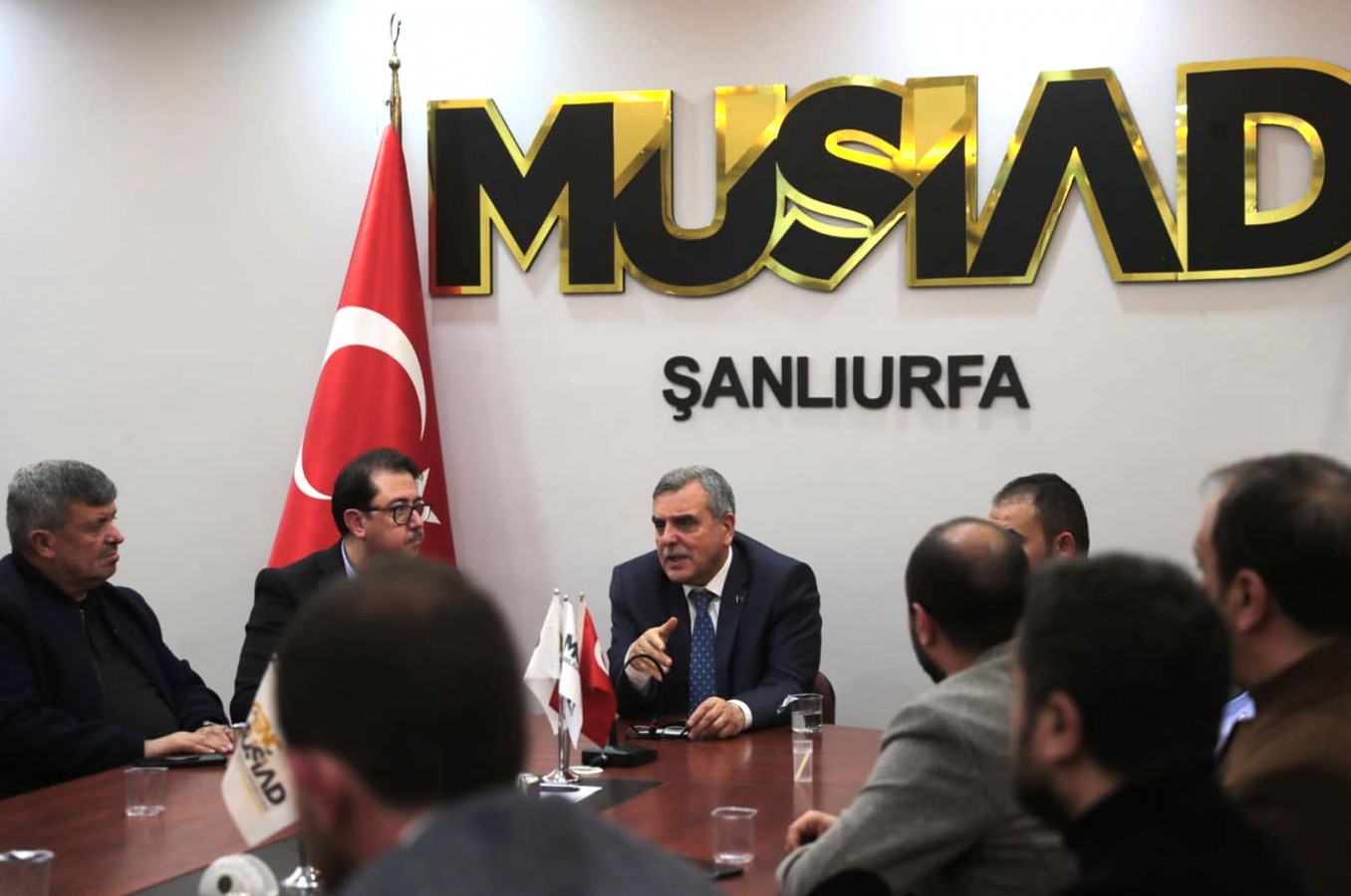 Başkan Beyazgül Müsiad Şanlıurfa Şubesini Ziyaret Etti