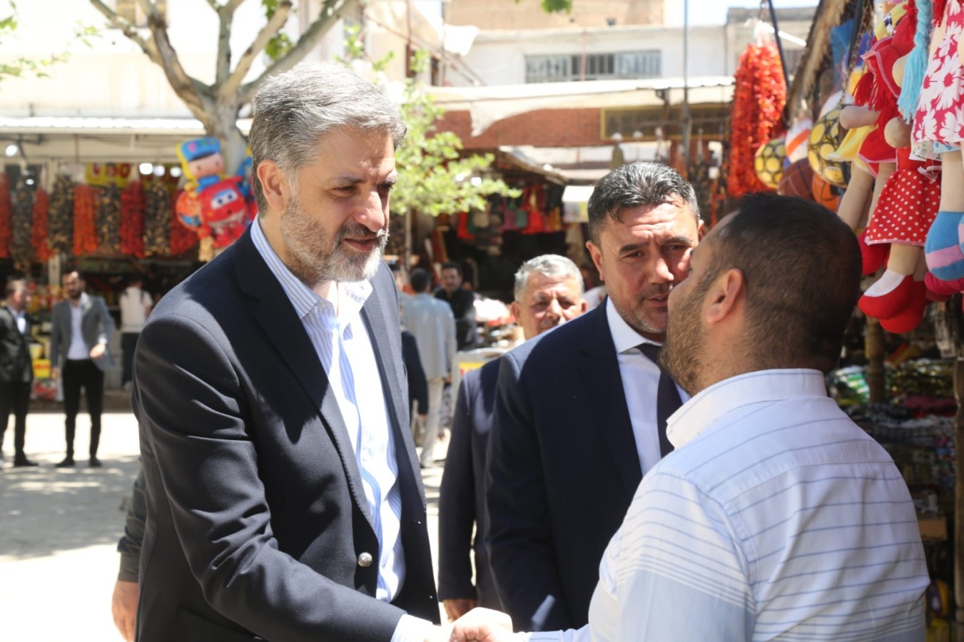 AK Parti Şanlıurfa Milletvekili Adayı Emin Önen sahada çalışmalarını sürdürüyor;