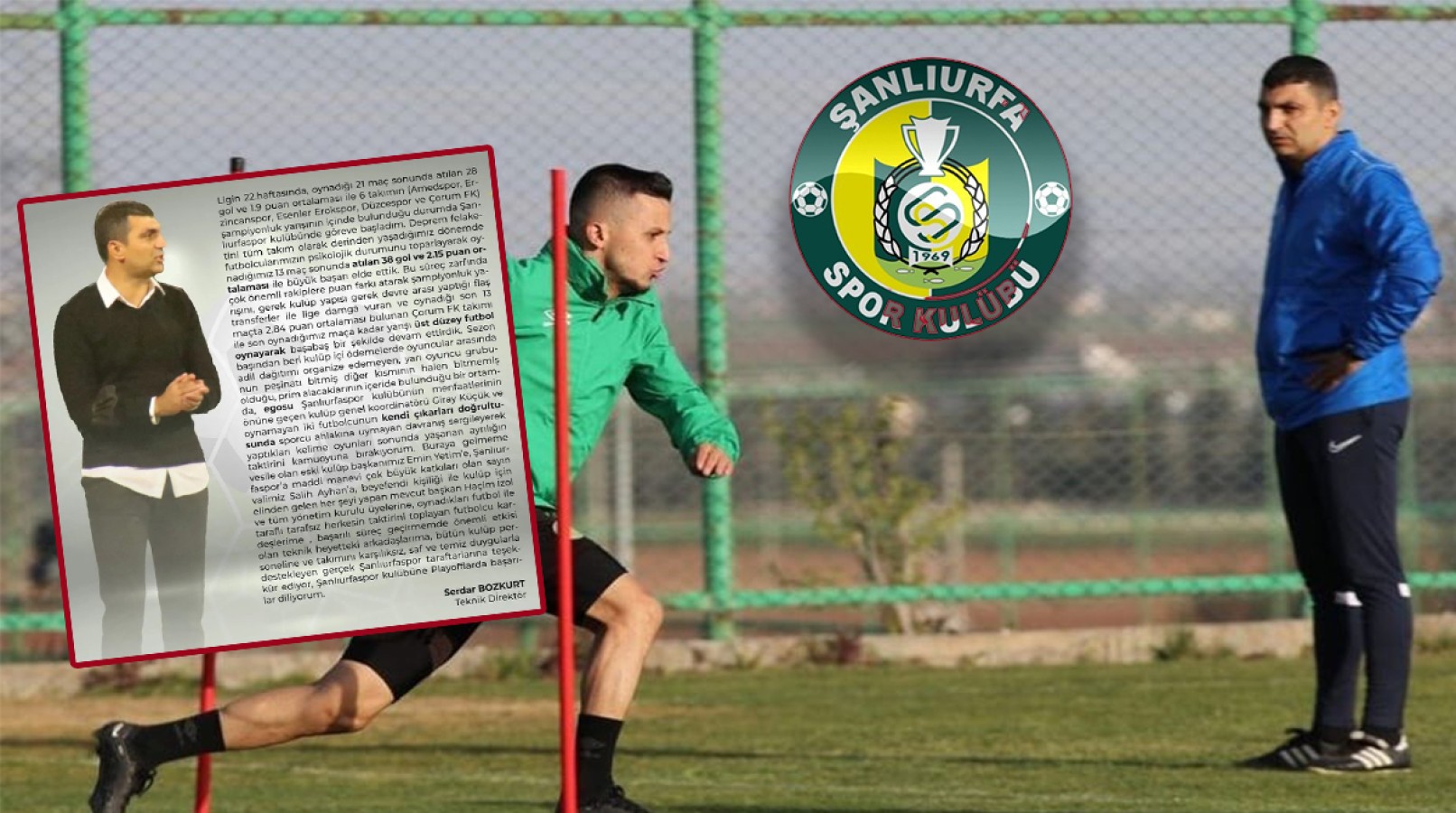 Şanlıurfaspor’dan ayrılan Serdar Bozkurt'tan eleştiri;