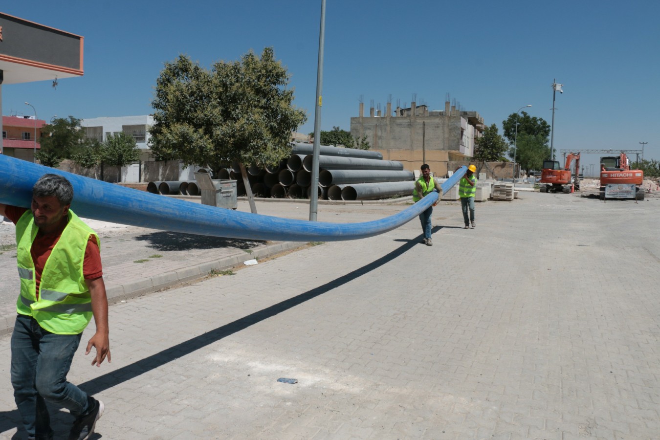 Viranşehir’e 330 kilometrelik içme suyu hattı döşeniyor