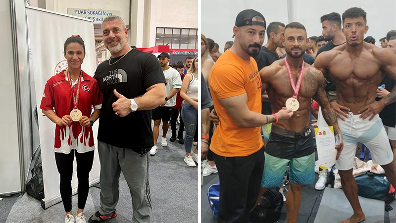 Şanlıurfalı sporcular İzmir'de zirveye çıktı;