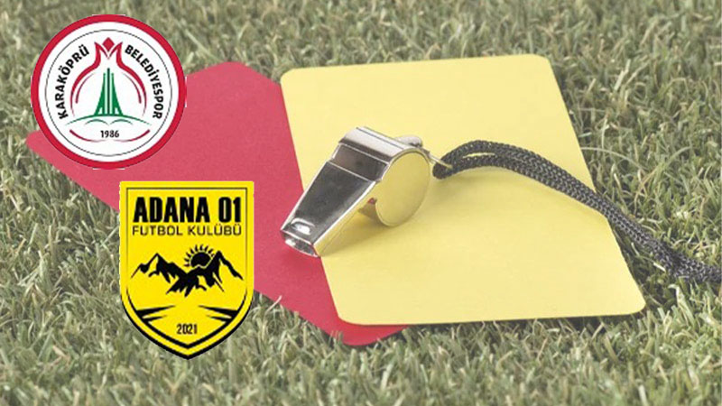 Karaköprü Belediyespor için kritik maç! Hakemler belli oldu